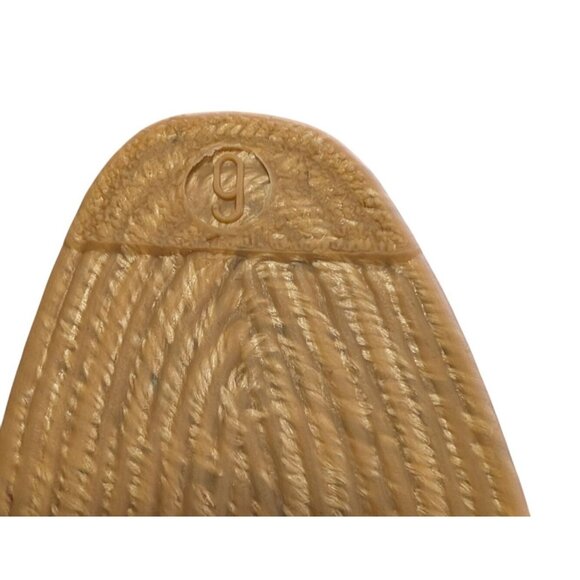 J. Crew Womens Dark Green Espadrilles Flats Canvas Size 9 Casual Slip-On Shoes - Picture 9 of 9